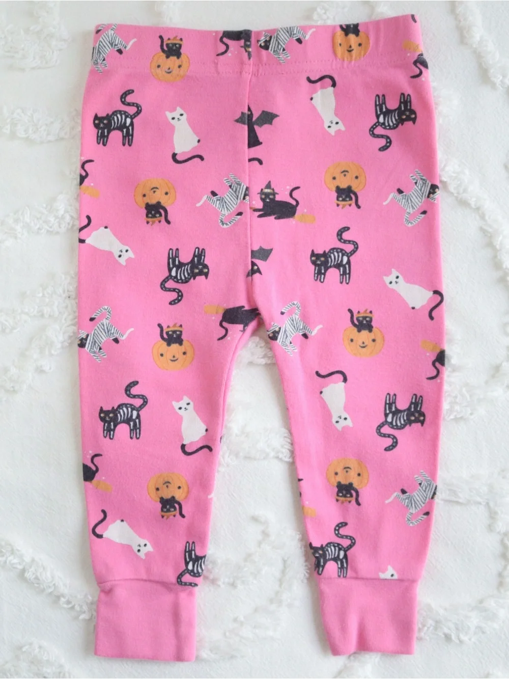 Old Navy | Halloween Wicked Cute Black Cat & Haunted House Pumpkin Ghost PJ Set